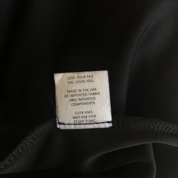 Show Me Your Mumu Stretch Crushed Velvet Teddy Tunic Size S Gold - Picture 8 of 8